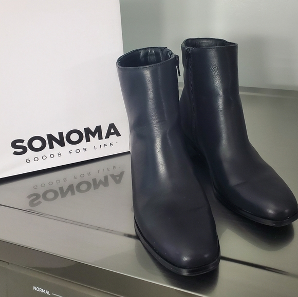 Womens Sonoma Black Boots, size 9 - Picture 2 of 2